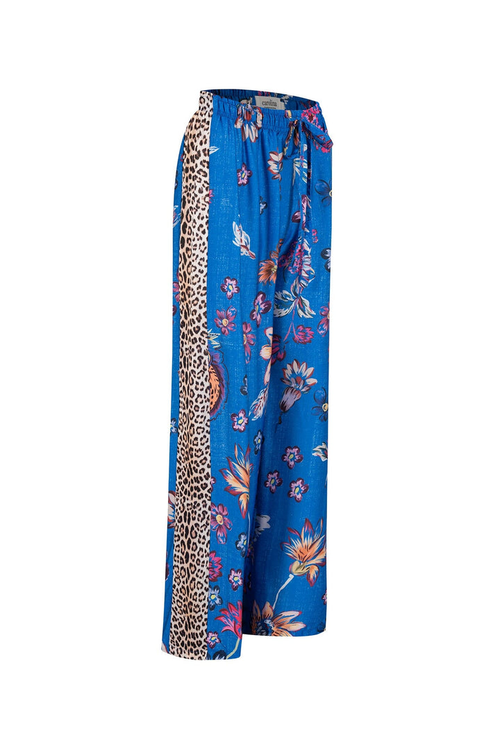 Eden Print Pants Cobalt Pants