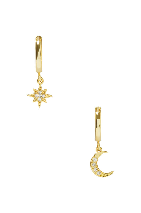 Edith Earrings Gold Earrings