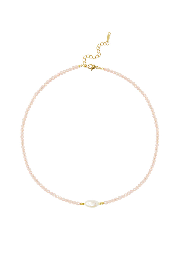 Elaina Necklace Blush Necklace