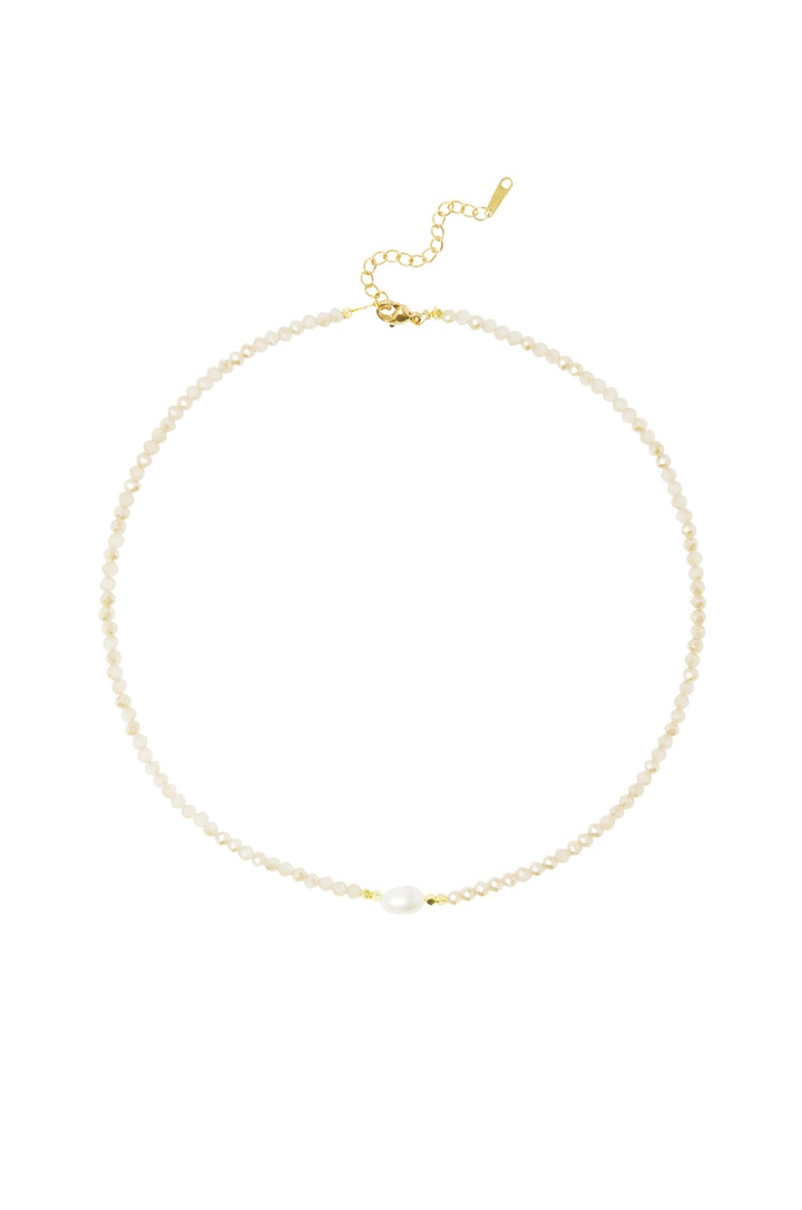 Elaina Necklace Champagne Necklace