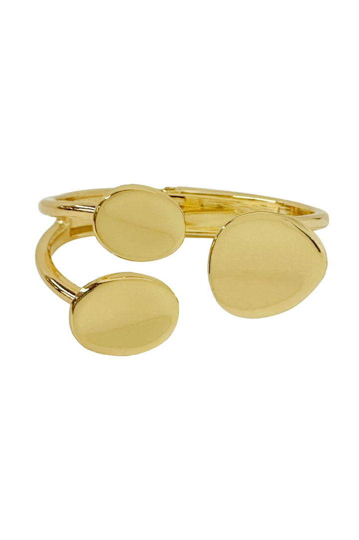 Elizabeth Bangle Gold Bracelet