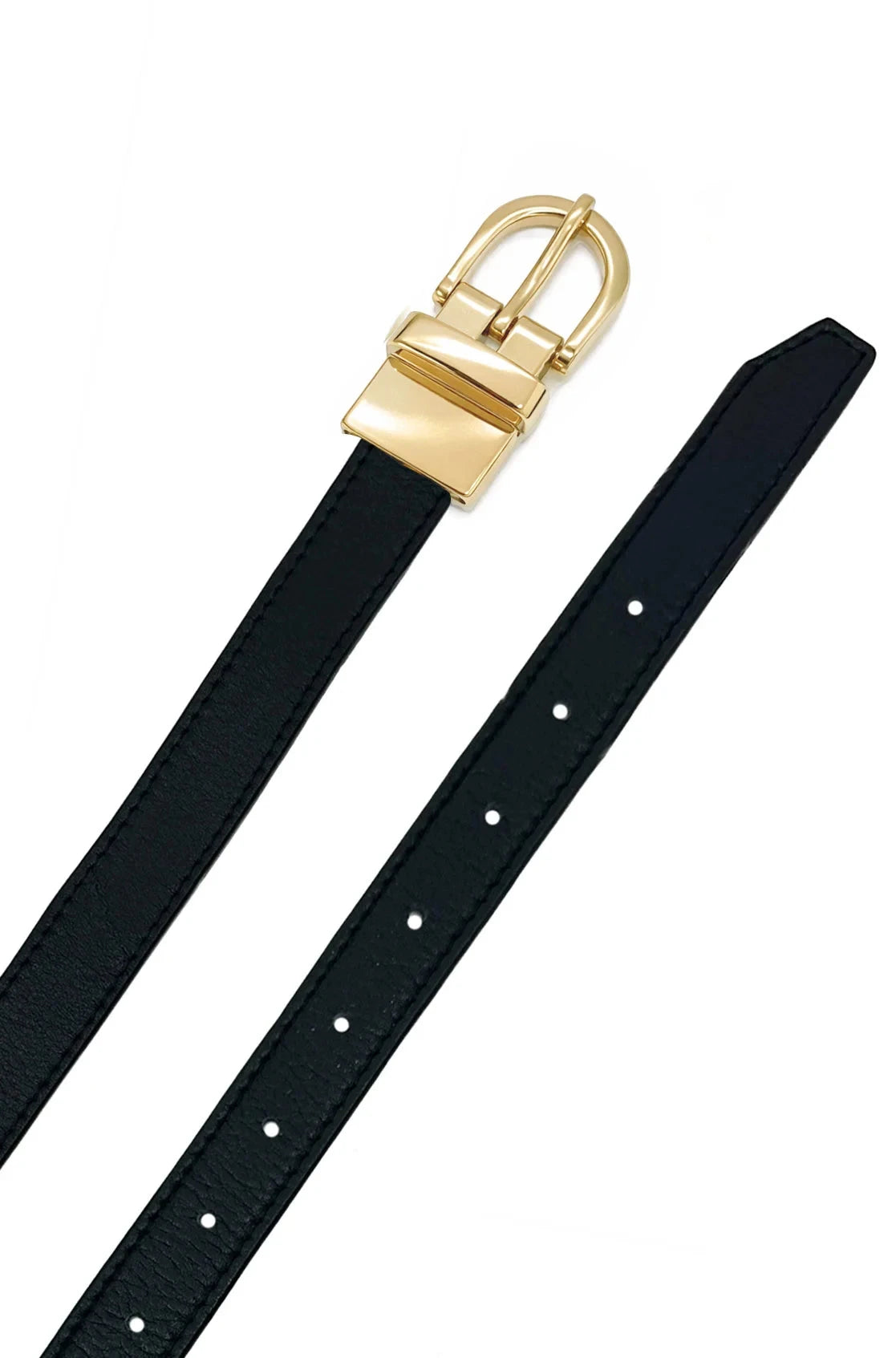 Ellen Reversible Leather Belt Cheetah & Black Belts