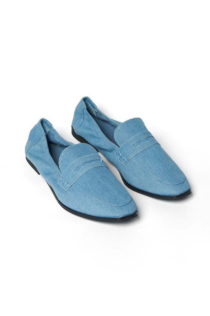 Fiora Loafers Denim Shoes