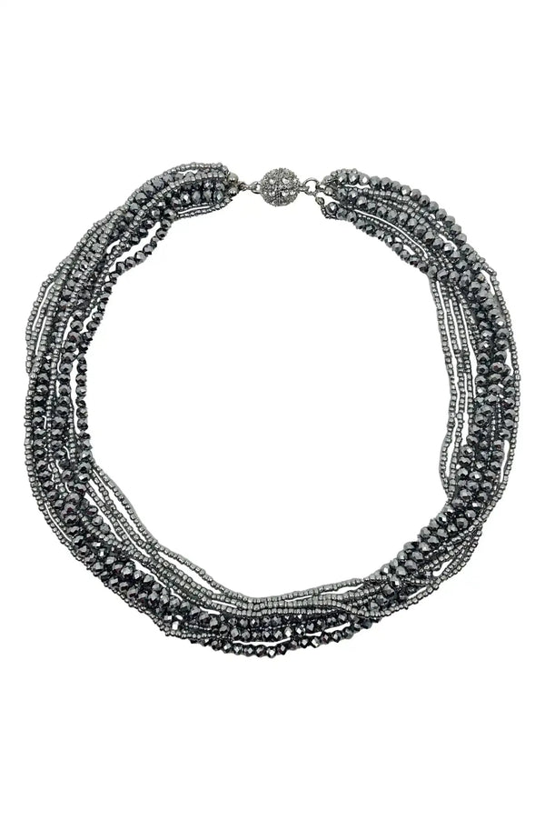 Ingrid Necklace Grey Necklace