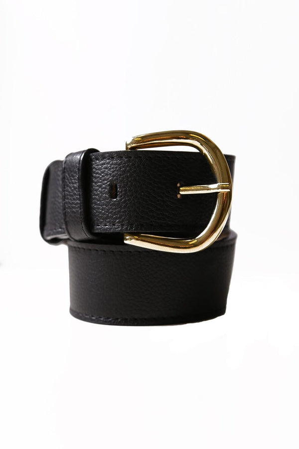 Jeans Belt Black Soft Leather Belts