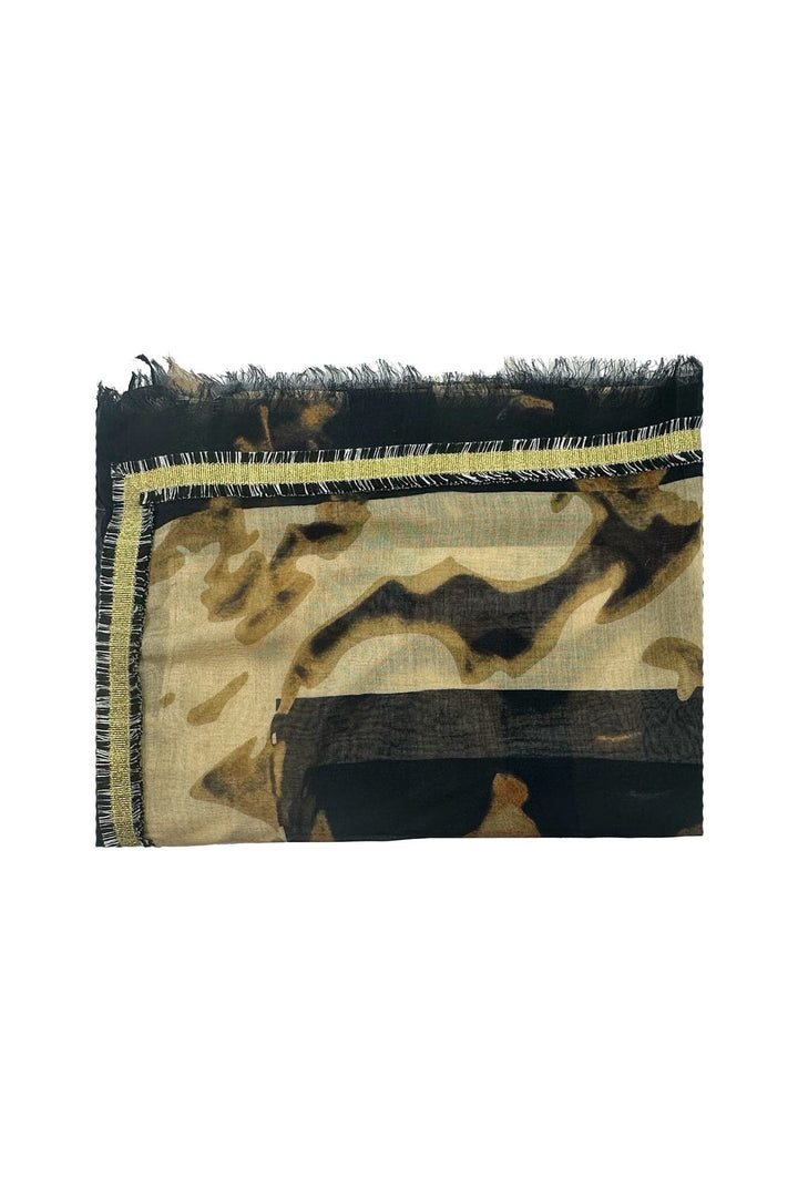 Jennesa Modal Scarf Black Scarves