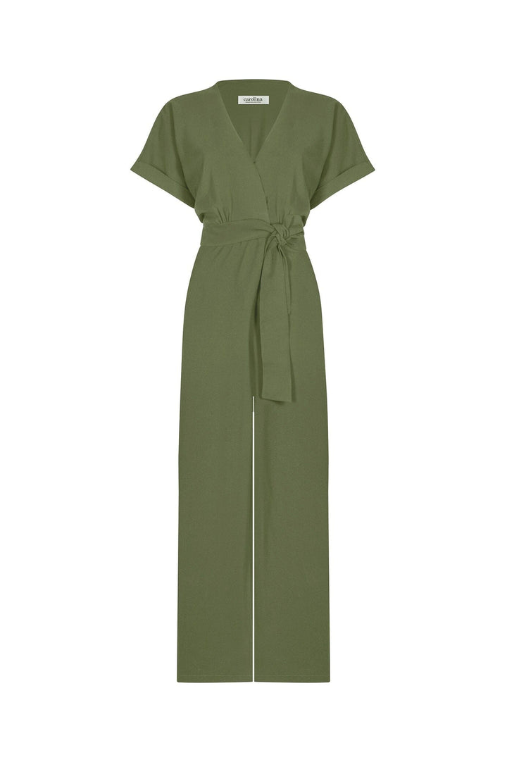 Jude Jumpsuit Olive Pants