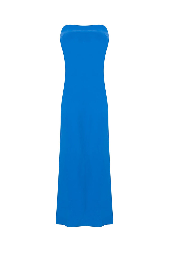 Leanna Strapless Dress Cobalt-Pre Order Dress