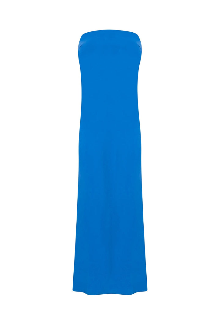 Leanna Strapless Dress Cobalt-Pre Order Dress