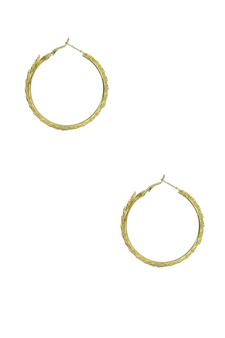 Madelina Hoop Earrings Gold Earrings