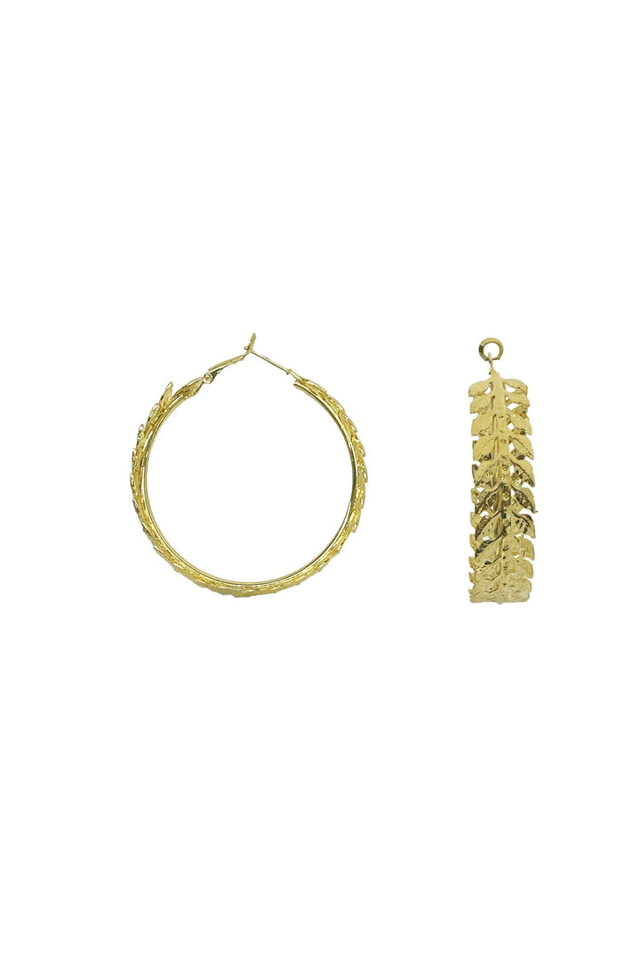 Madelina Hoop Earrings Gold Earrings