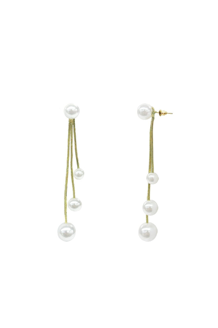 Mako Pearl Earrings Gold Earrings