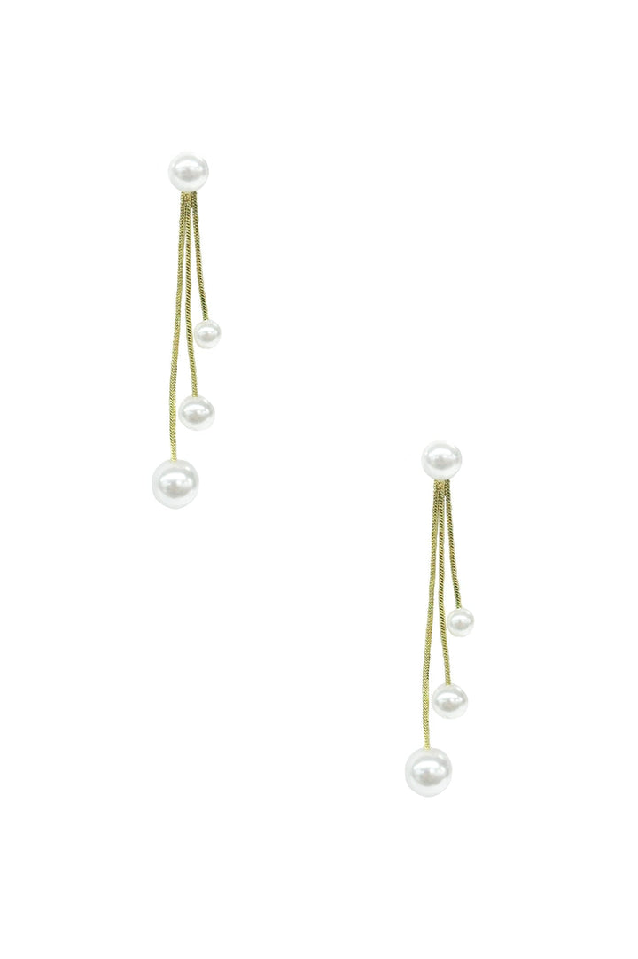 Mako Pearl Earrings Gold Earrings