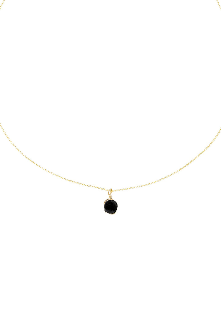 Miriam Necklace Black Necklace