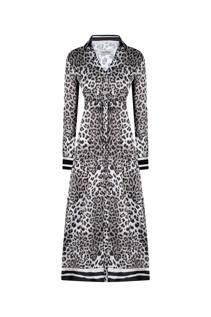 Mya Animal Print Dress Dress