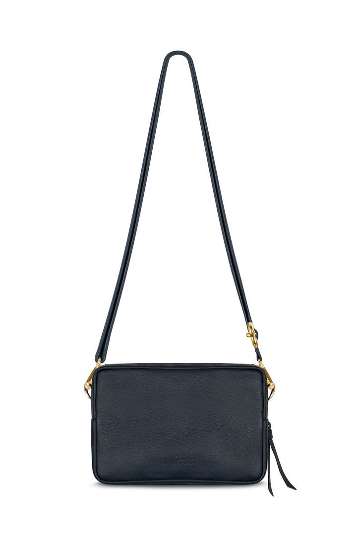 Philippa Leather Bag Navy-Pre Order Leather