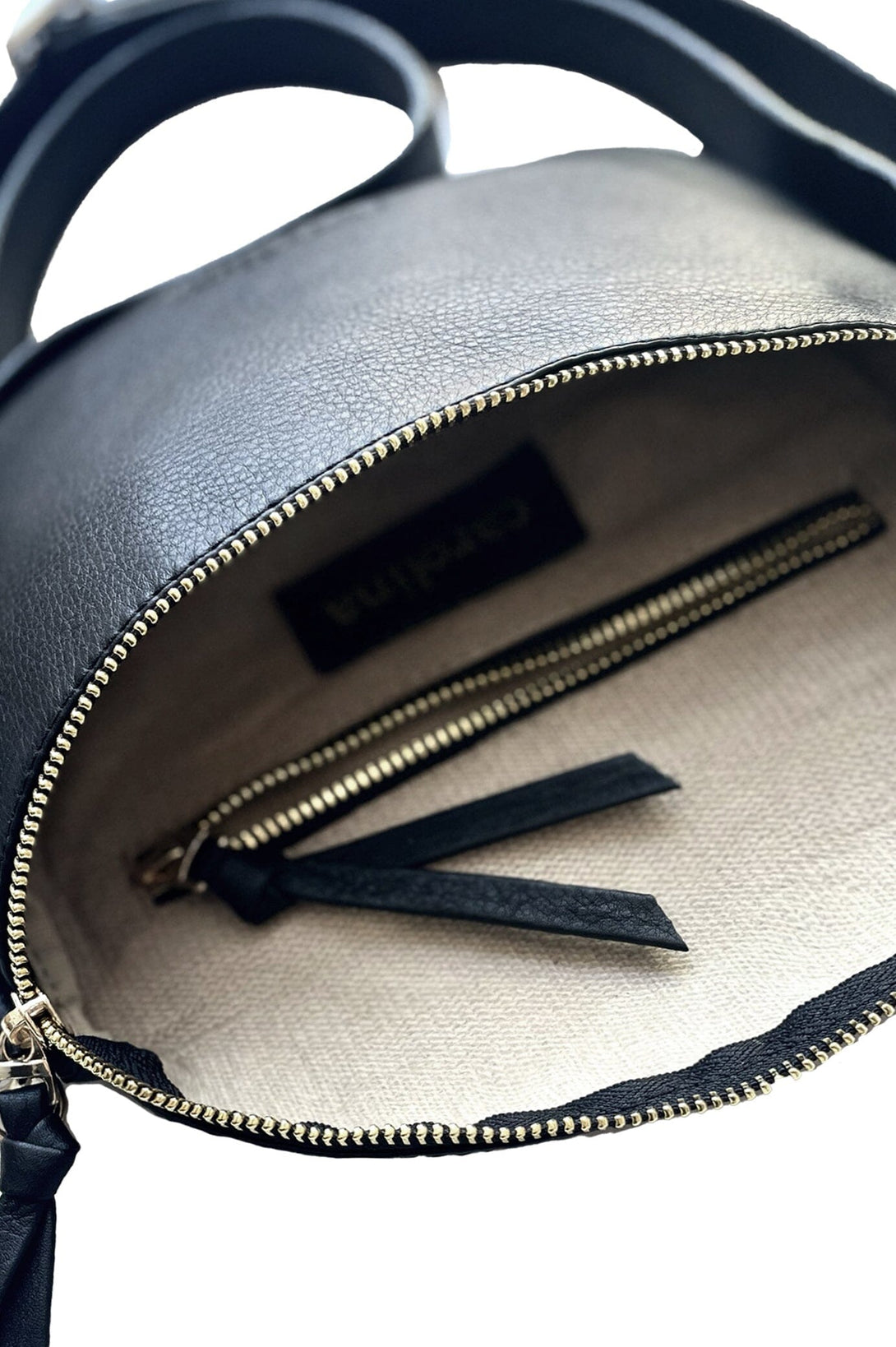 Ramona Small Soft Leather Handbag Black Leather
