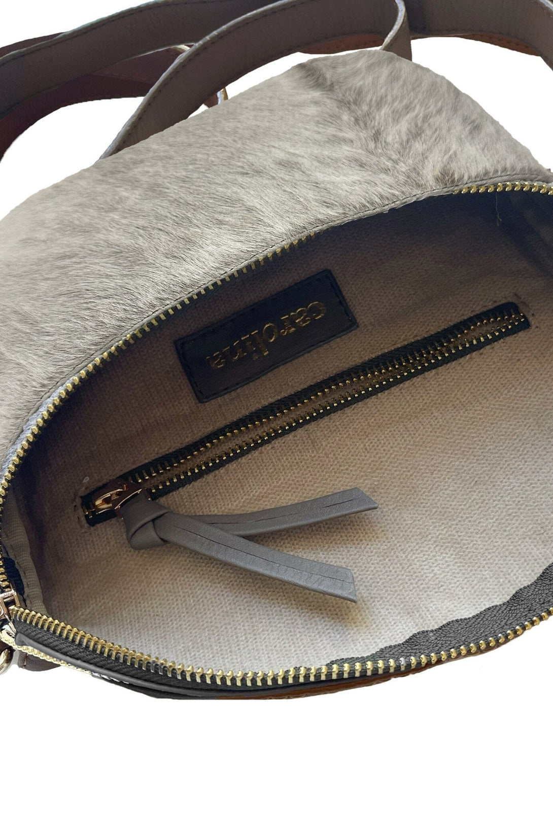 Ramona Small Leather Handbag Khaki Natural Leather