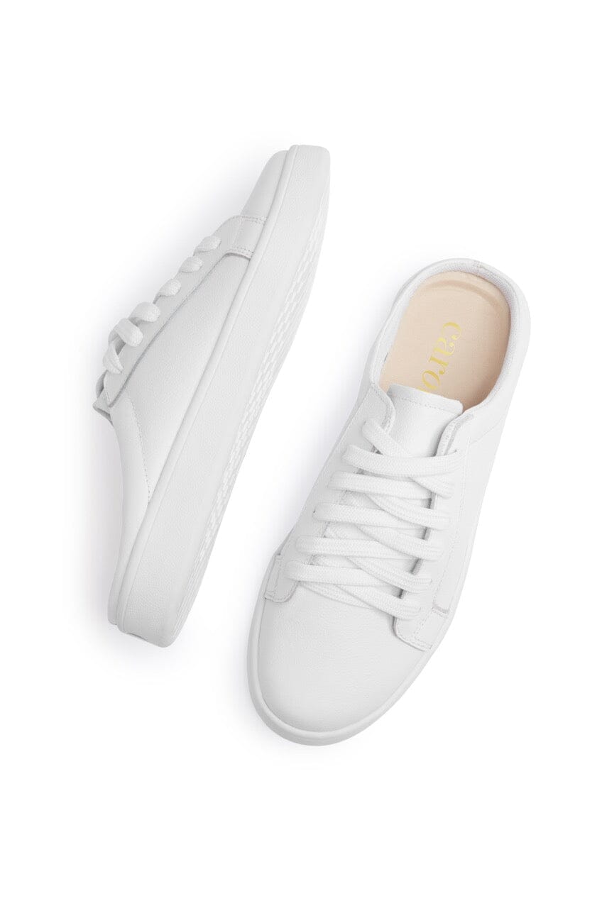 Shelby Sneaker Slides White- Pre Order Shoes