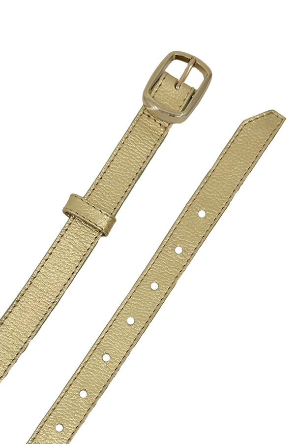 Skinny Jeans Belt Gold Belts