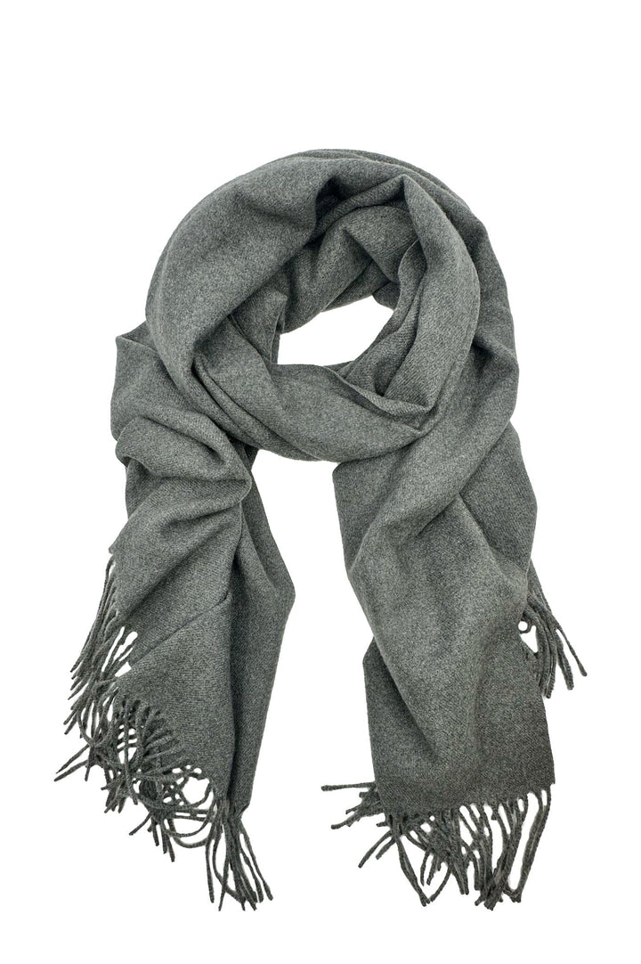 Sofia Scarf Dark Grey Cashmere Scarf