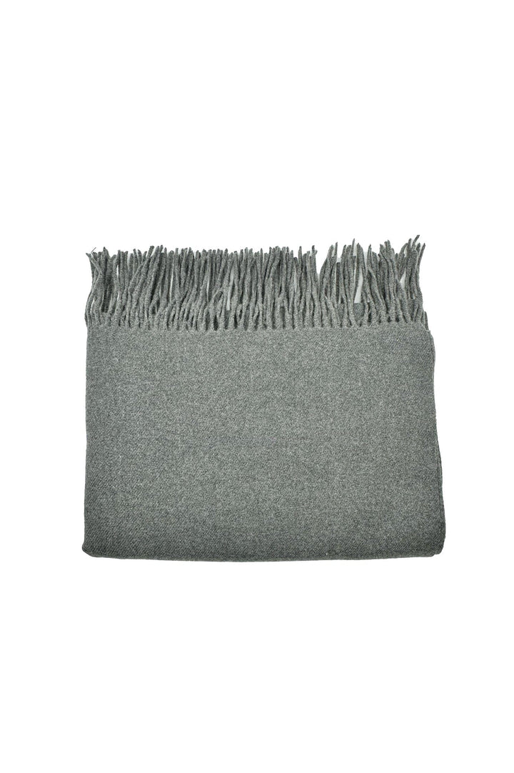 Sofia Scarf Dark Grey Cashmere Scarf