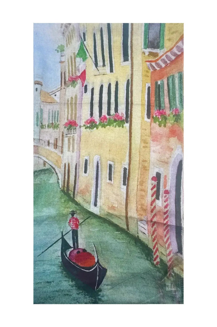 Venice in Italy Inspired Modal Scarf Scarves