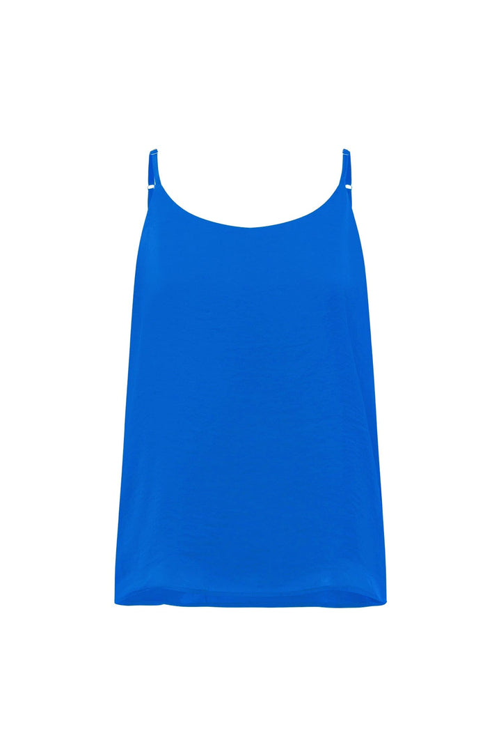 Ana Camisole Top Cobalt Tops