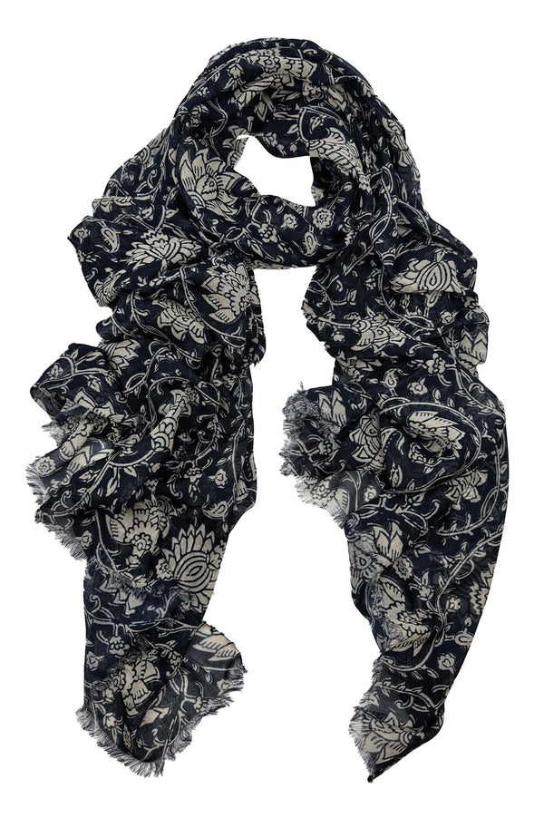 Ayanda Modal Scarf Navy Scarves