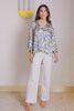 Kiara Long Sleeve Top Green and Blue product video from Carolina