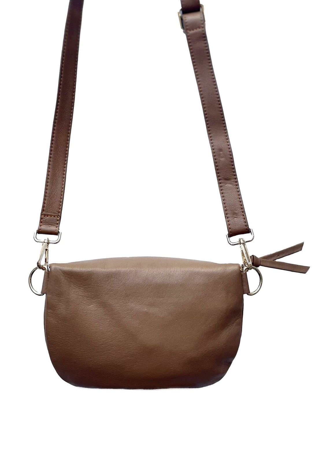 Ramona Mini Leather Handbag Tan SL Leather