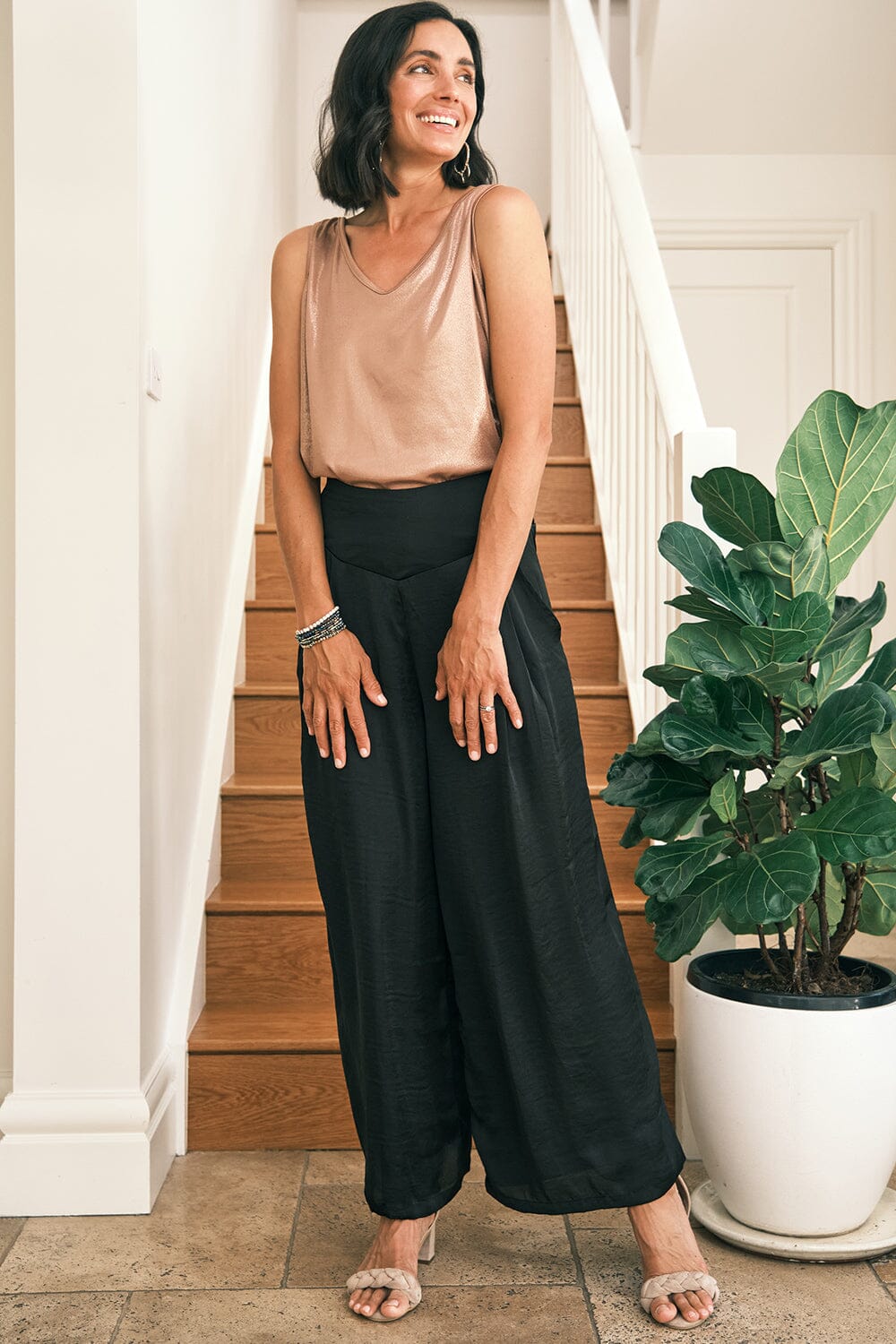  Lurex Top Blush