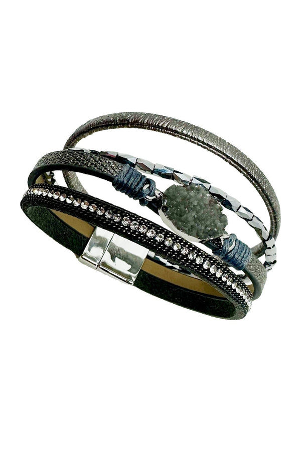 Amyra Bracelet Grey Bracelet