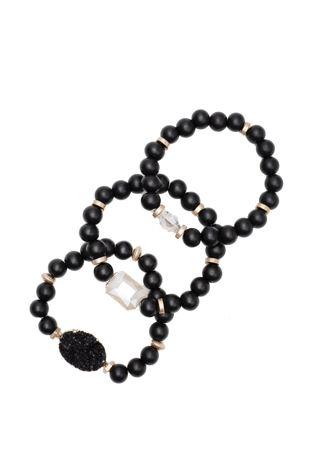 Noelia Black Bracelet Set Bracelet