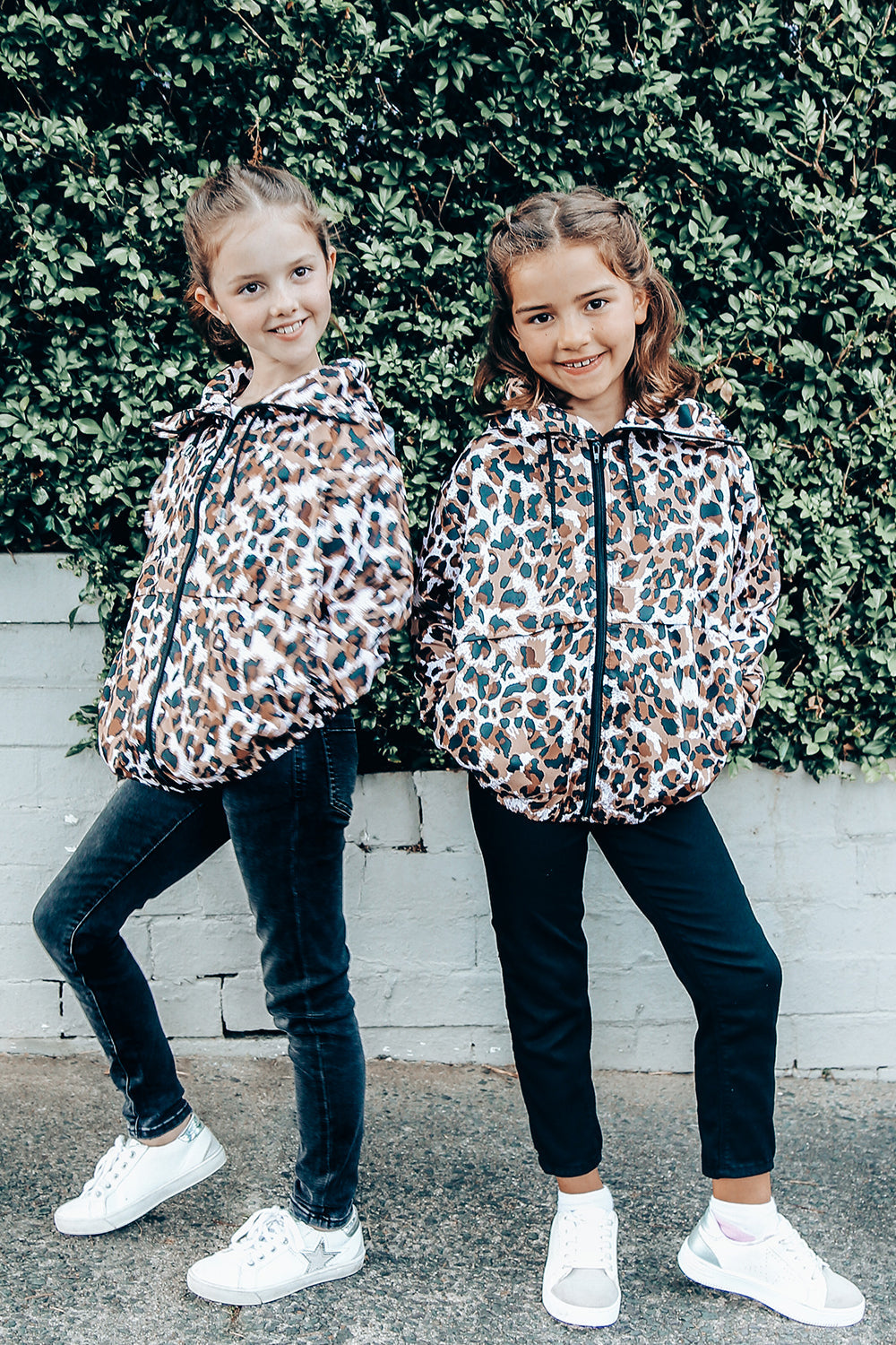 MiniMe Kids Leopard Hoodie Jacket Jacket