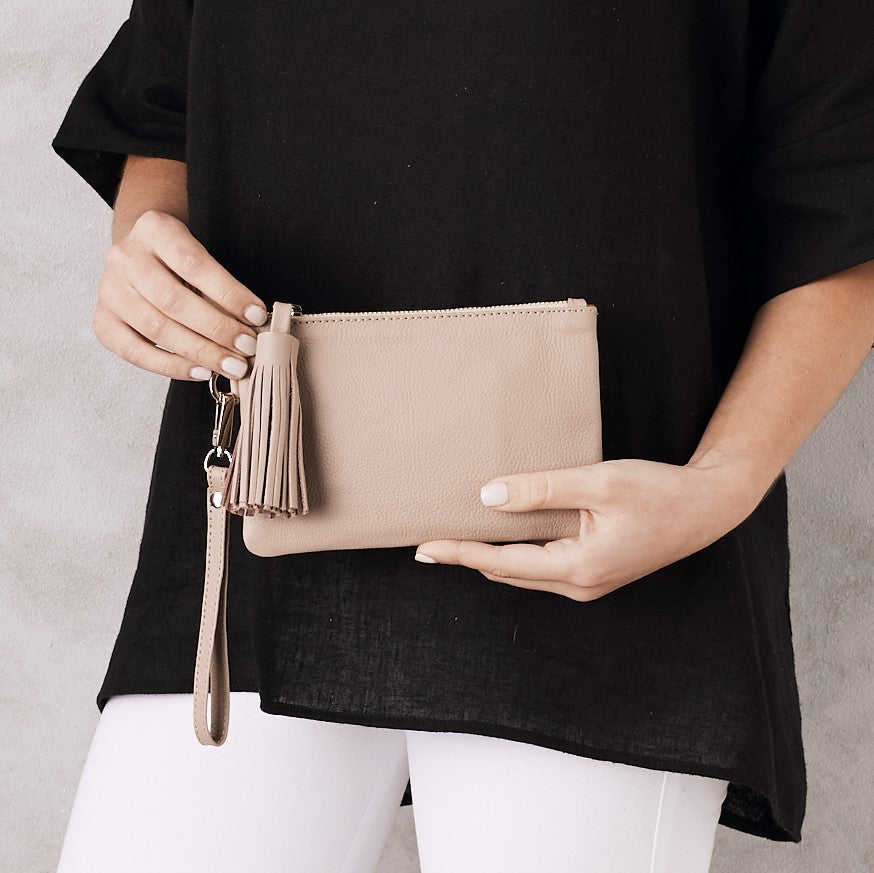 Mini Masai Mara Clutch Nude SL Leather