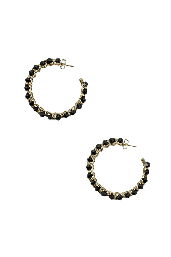 Ciara Earrings Black Earrings