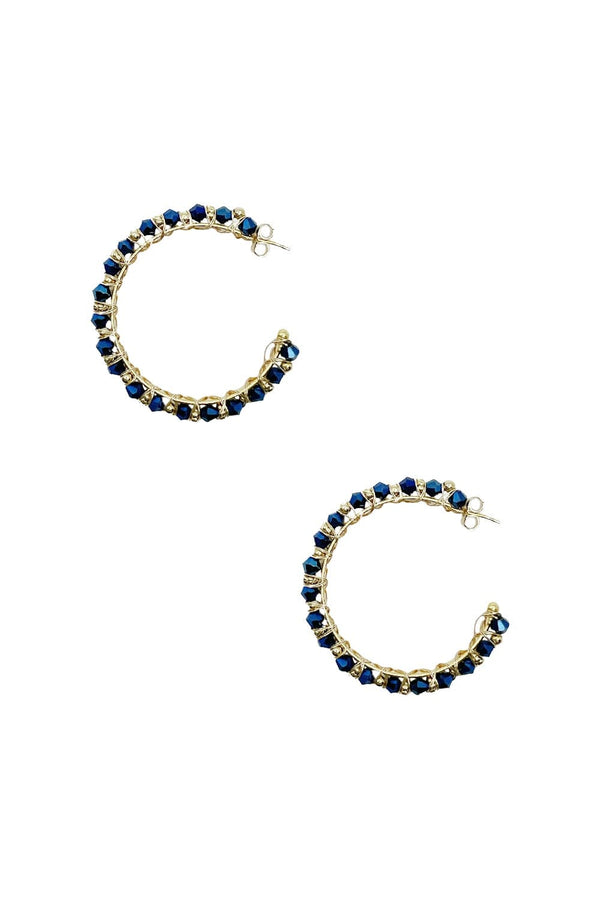Ciara Earrings Blue Earrings