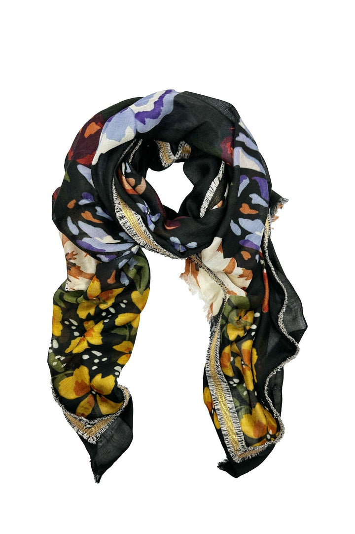 Giana Modal Scarf Black Scarves