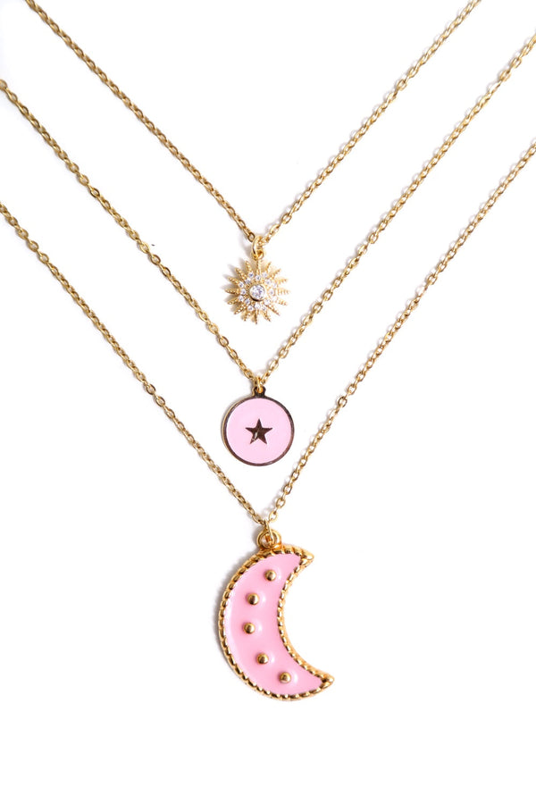 Under the Stars Necklace Blush Necklace
