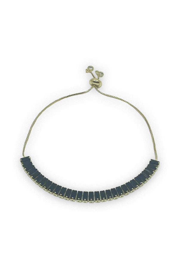 Josephine Bracelet Black Necklace