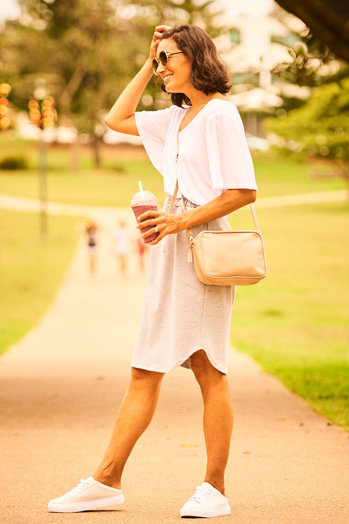 Loungewear Skirt Grey Loungewear