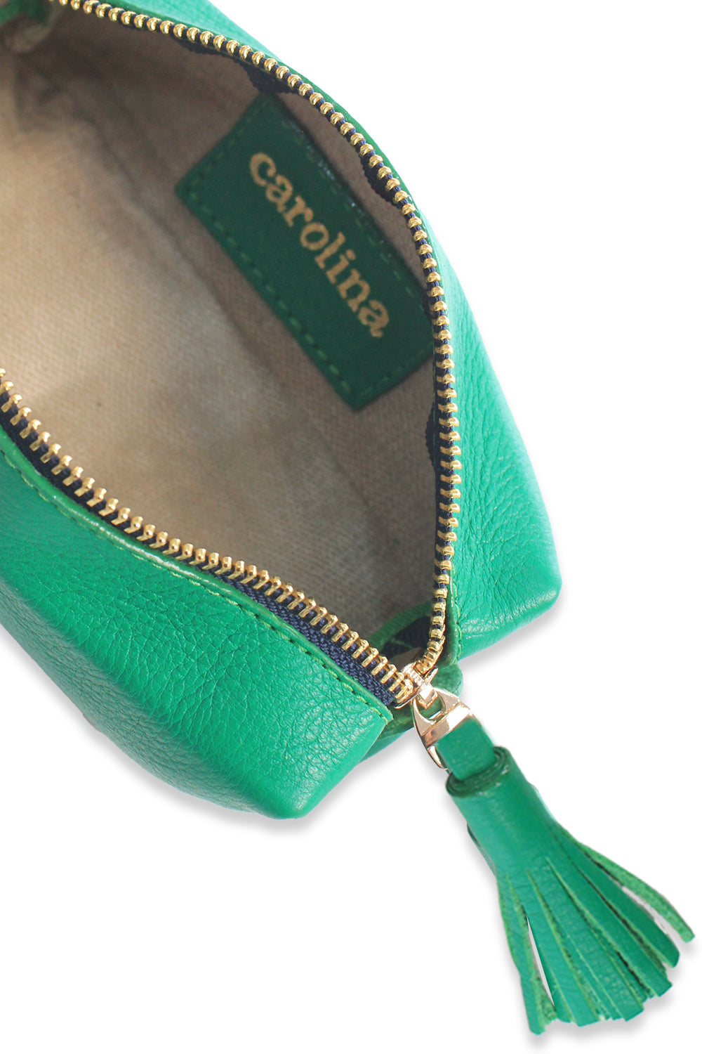 Make Up Bag Emerald SL Leather
