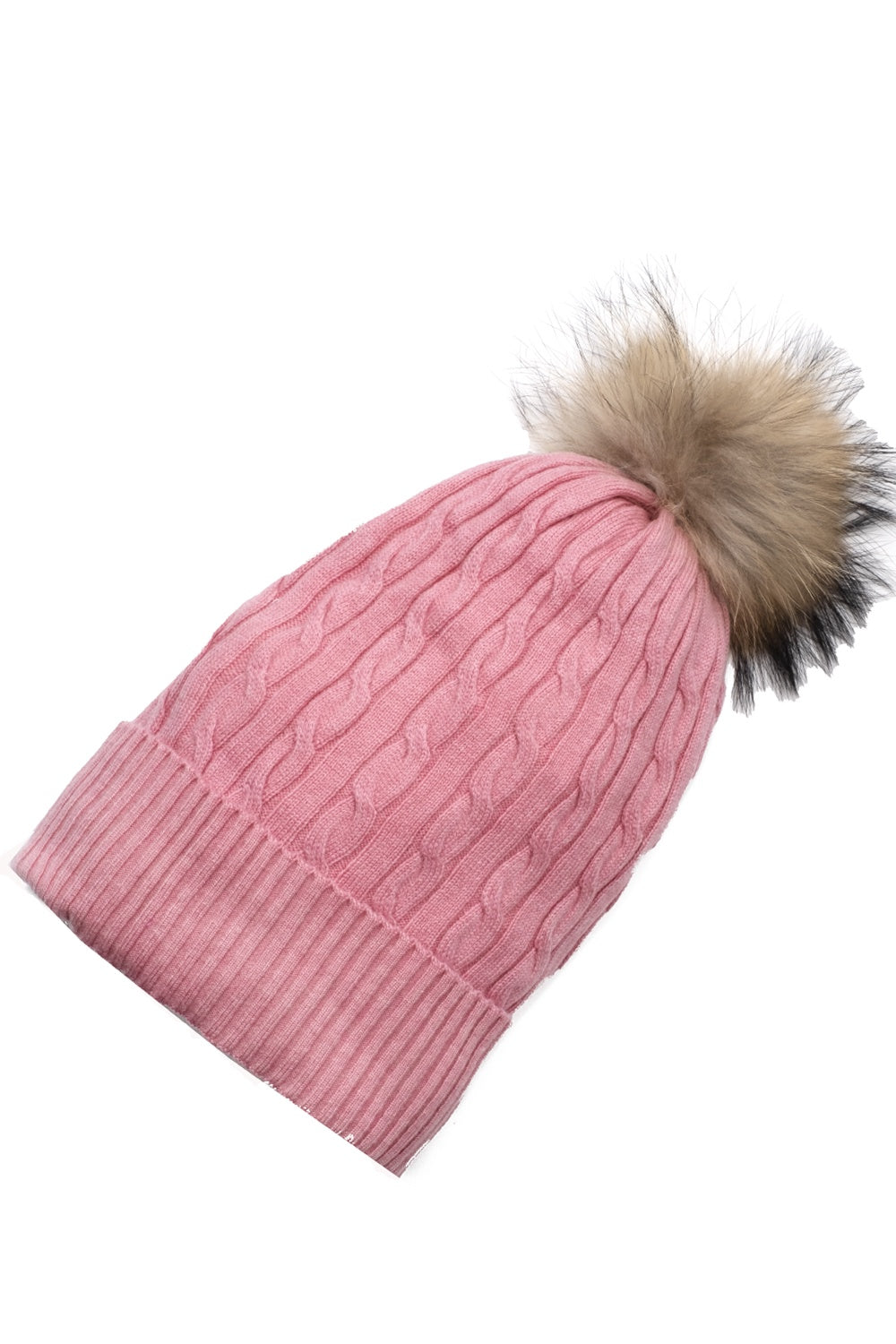 Cashmere and Wool Beanie Rose Pink Beanies