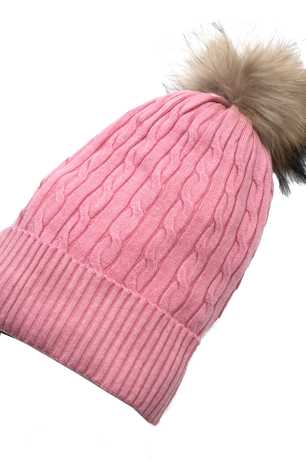 Cashmere and Wool Beanie Rose Pink Beanies