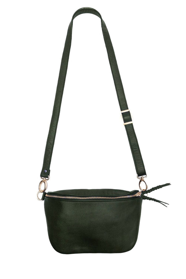 Ramona Leather Handbag Olive - Pre Order Leather