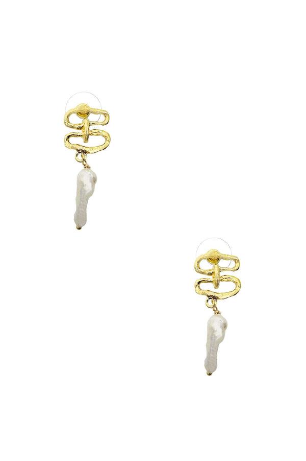 Renee Pearl Earrings Earrings