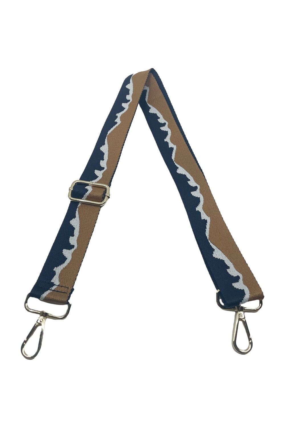Shiloh Bag Strap Navy/ Camel Accessories