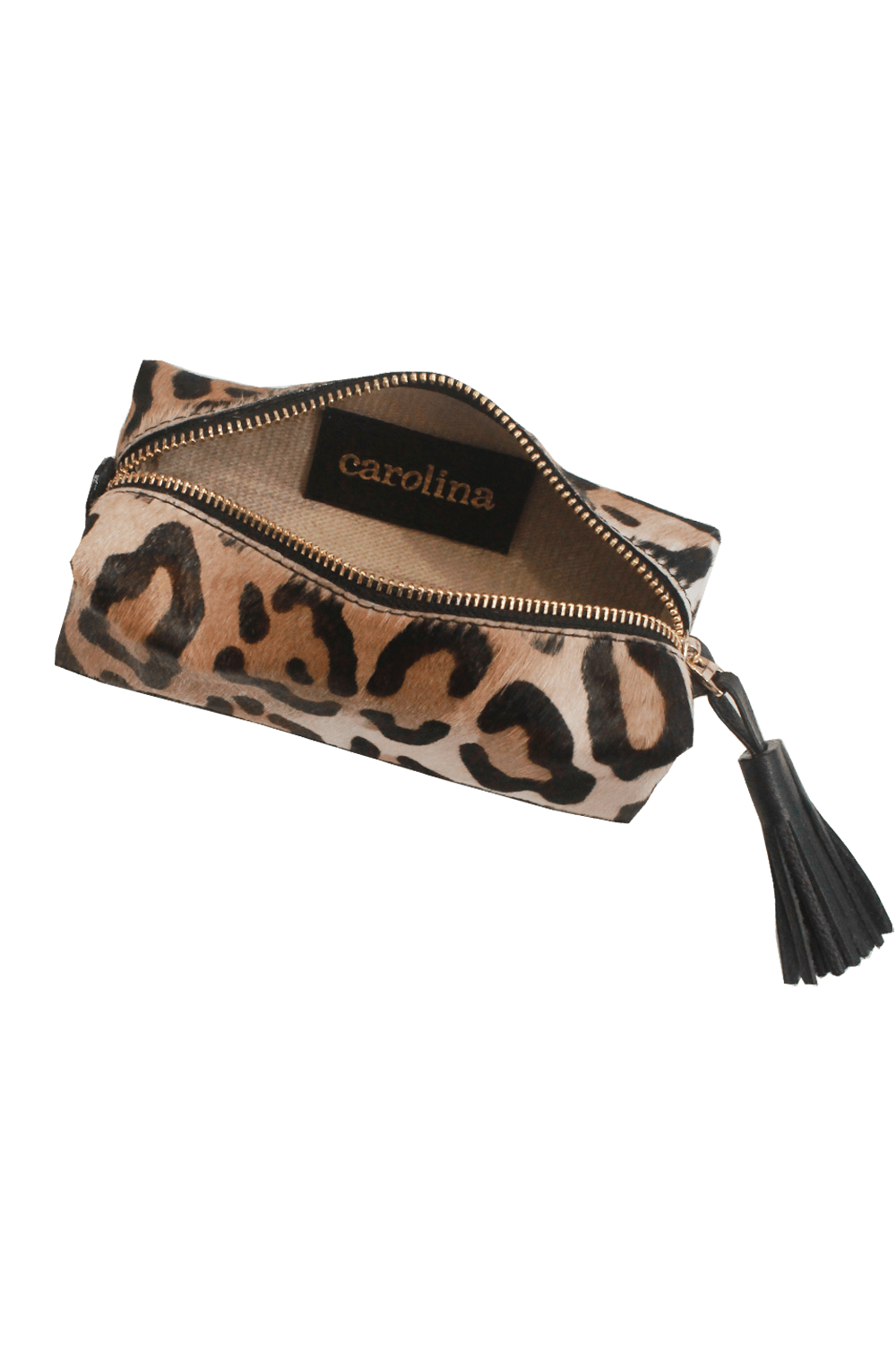 Puma Essentials Bag Leopard Print Cowhide Leather