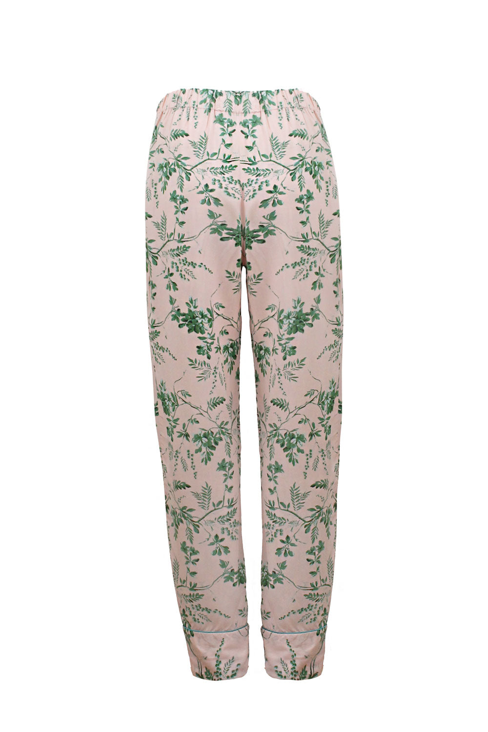 Willow Long Sleeve Pyjama Set Blush/Emerald Pyjamas